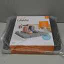 Boon Lawn Countertop Baby Bottle Drying Rack with Antimicrobial Tray - Baby Bottle Dryer and Organizer -Feeding Supplies - Gray - 13.5 x 11 x 2.5