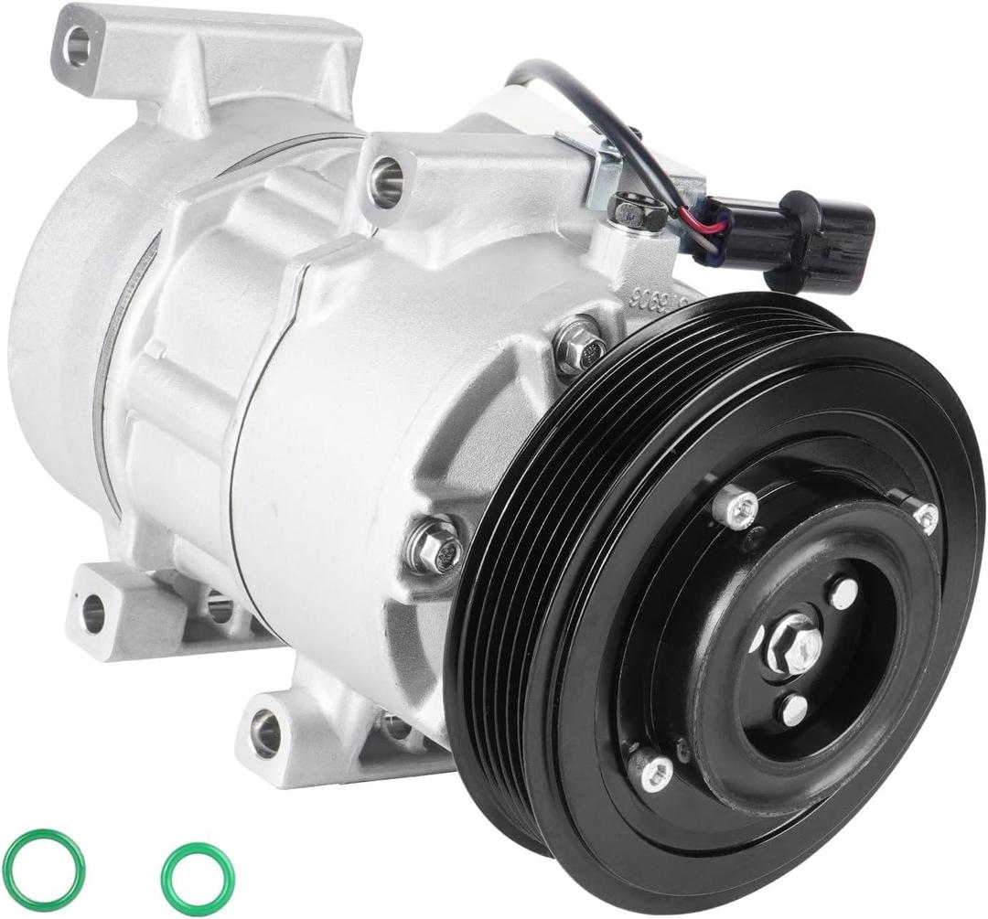 Air Conditioner AC Compressor With Clutch for Hyundai Accent 1.6 1.6L 2012 2013 2014 2015 2016 2017, for Kia Rio 1.6L 12 13 14 15 16 17