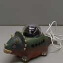 BestYiJo Projector Lamp Children Dinosaurs Toys, Night Light for Children with 8 Colours, Music, Catching Function, 360° Rotation, Newborn Gifts, Birthday, Christmas, Room Decorations (Green)