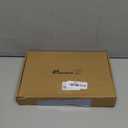 Macarrie 24 Packs Flameless Taper Candles Battery Operated 11 Inch Long Candle Light LED Flameless Candlesticks Fake Candles Flickering Tapered Candles for Valentine's Day, Wedding (Black)