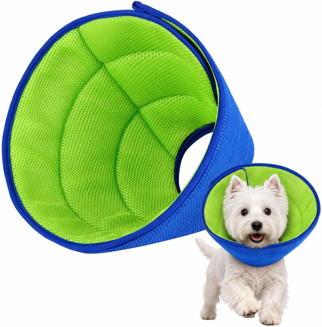Dog Cone Collar,M (Blue)