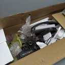 20V Cordless Tiller Cultivator with 48 Steel Tines, 9-inch Wide Battery Powered Garden Cultivator, Mini Tiller for Lawn/Gardening/Soil Cultivation(2*2Ah Battery and Fast Charger Included)