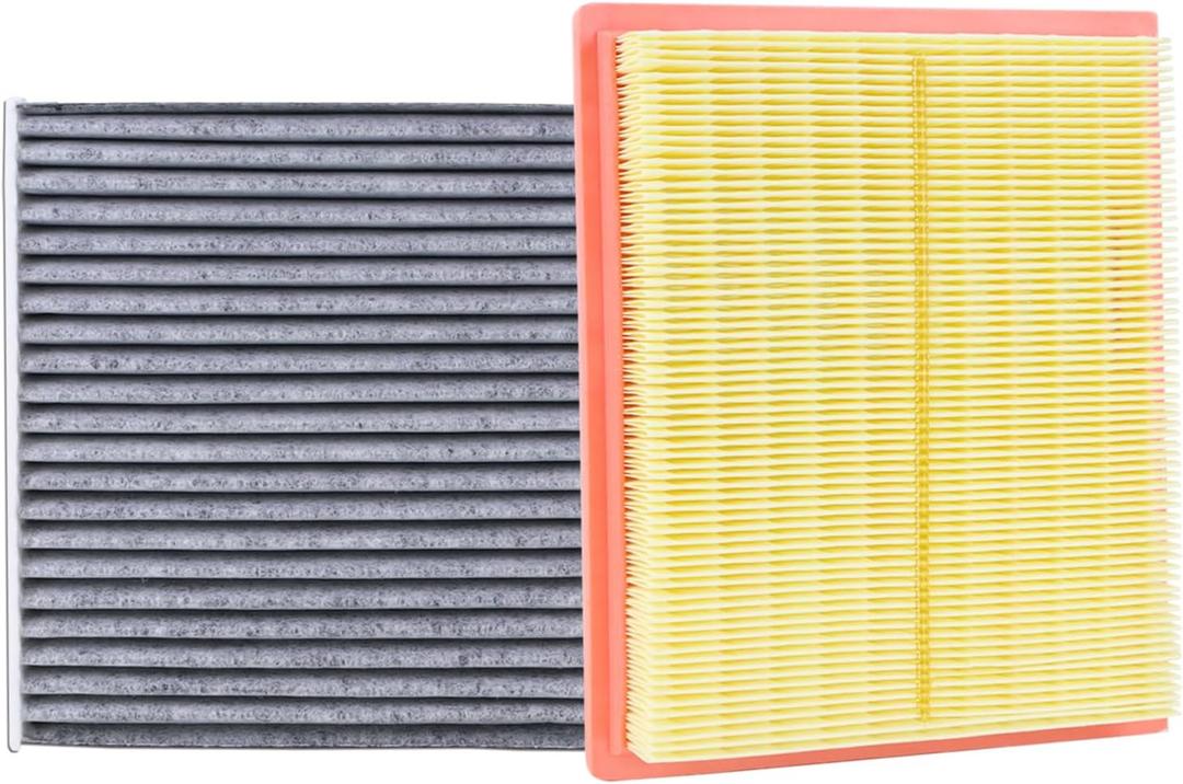 CA10741 Engine Air Filter and CF10285 Cabin Air Filter kit Compatible with 2010-2018 Toyota Prius 2016-2018 Rav4 Hybrid 2011-2017 Lexus CT200H 2015-2021 NX300H Replaces 17801-37020 CP285