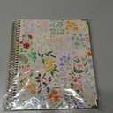 bloom daily planners 2026 Hardcover Calendar Year Goal & Vision Planner (January to December) - Monthly & Weekly Agenda Organizer - 7.5" x 9" - Garden Party, Beige