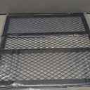 RV Screen Door Protector Adjusts from 22"- 31.5", Heavy Duty RV Entry Screen Door Grille - Black