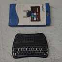 iPazzPort Bluetooth Mini Keyboard (IR Learning) Touchpad Mouse, Backlit 2.4GHz Wireless Keypad Remote Controller for Tablets, Smart TV,Fire Stick, Android TV Box KP-61SM (Bluetooth and 2.4G)