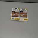 2 x 4 Clear Silicone Wall Protector Strips  Self-Adhesive Door Slam Stoppers & Noise Dampening Bumpers for Cabinets, Car, Toilet Lids, Drawers, Shower  5.5" x 0.7" x 0.2" by Vellax