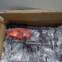 Freestanding Towel Rack Stand for Bathroom, Blanket Ladder Holder, Outdoor Bath Towel Drying Rack with Shelf, Next to Tub or Shower, Quilt Rack, Rustic Brown and Black (Size Unspecified)