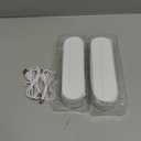 LED Desk Lamp for Office Home & Battery Operated Lamp Rechargeable Lamp Foldable & Portable Light, LED Desk Light Strip, 3 Brightness Dimmable Small Desk Lamp Wireless Reading Lamp(2PACK)