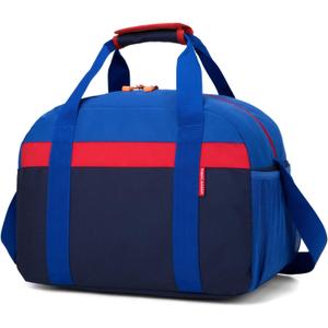 HawLander Small Duffle Bag for Kids Boys or Girls, Gym Bag for Sports (Dark Blue)