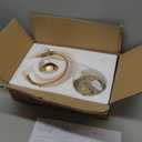 Modern Led Ceiling Light Fixture Moon Star Ceiling Light Dimmable Gold Hallway Light Starry Sky Flush Mount Ceiling Light for Bedroom Kids Room Dining Room