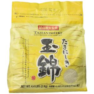 Tamanishiki Super Premium Short Grain Rice, 4.4-Pounds (EXP 05/07/26)