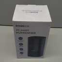 ROSEKM Humidifiers for Bedroom, 2.0L Cool Mist Humidifier for Home Plant and Baby Nursery, Quiet Ultrasonic Humidifier with 360 Nozzle, Auto Shut-Off, Filterless, Black