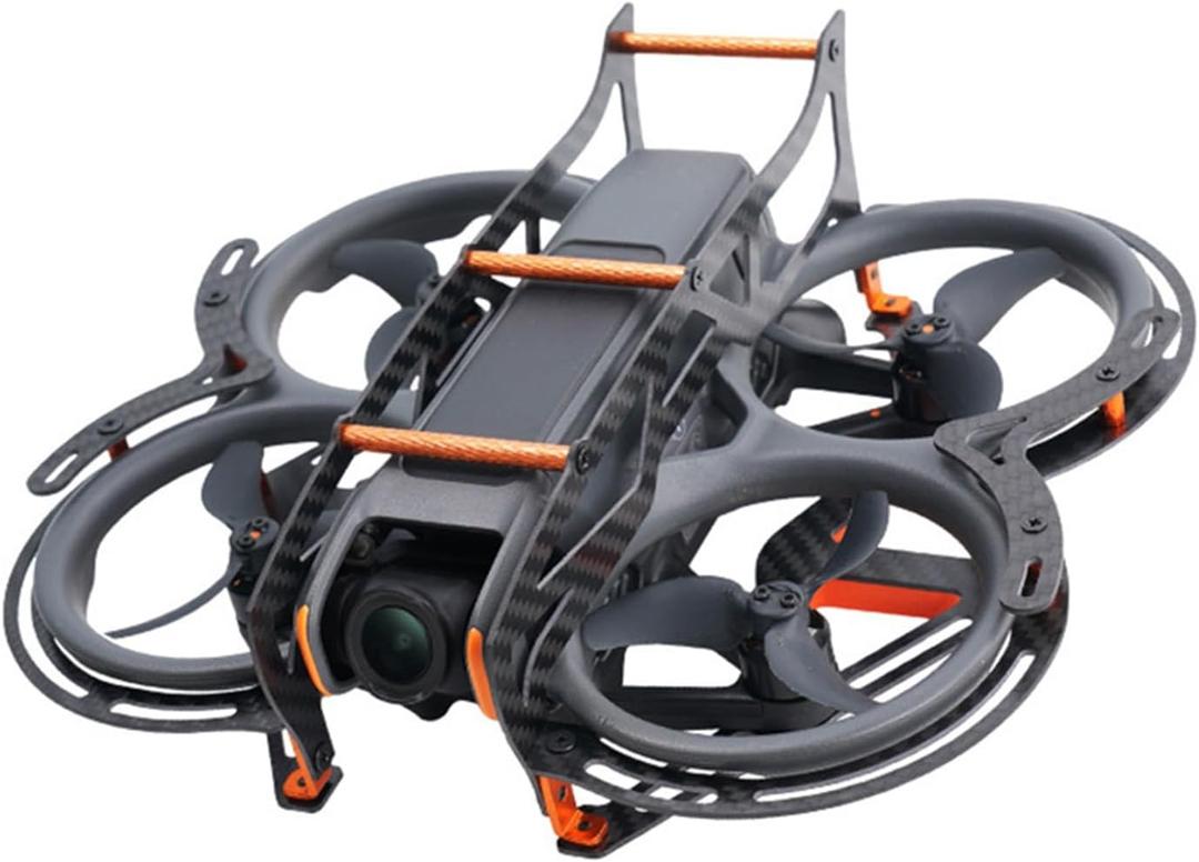 Carbon Fiber Crash Armor Protective Frame for DJI Avata 2, Anti-collision Bumper Protection Guard Compatible with DJI Avata2 Drone Accessories