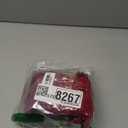 Velvet Drawstring Jewelry Bag, 50Pcs Red Coin Pouch, 3x4 Dice Bag, for Wrapping Christmas, Thanksgiving Party Favors or Gifts for Friends, Small Business, Crosses, Customers, For Church