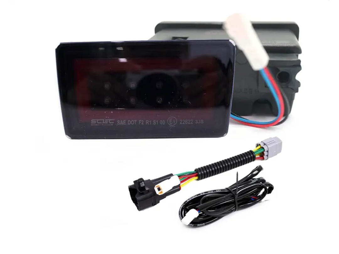 F1 LED Rear Fog Light Kit Brake Light Smoked RD/BK For 2022+ Subaru WRX VB