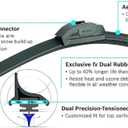 BOSCH 26A18A ICON Beam Wiper Blades - Driver and Passenger Side - Set of 2 Blades (26A & 18A)