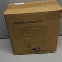 Portable Washing Machine,16L Upgraded Large Capacity Portable Washer With 3 Modes Deep Cleaning.Suitable For Travel, Camping,Apartments, Dormitories, Hotels