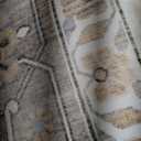 12x15 Area Rug Living Room: Washable Boho Large Neutral Vintage Soft Rugs Stain Resistant Farmhouse Non Slip Indoor Floor Carpet for Bedroom Nursery Kids Playroom Office Dining Room Home Decor- Brown