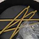 ABHENG Storage Ottoman Round Footrest Stool, Vanity Stool Chair Faux Teddy Fur with Storage, Pouf Couch Stool, Dressing Table Seat, Modern Multifunctional Chairs, 12.6"x12.6"x17.4" Jelly Pink UASND51P