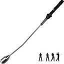 Golf Swing Trainer for Right-Handed Golfers, 25.5 in Weighted Training Club with Molded Training Grip, Stainless Steel Golf Practice Aid for Swing Tempo and Warm-Up