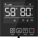 Waykar Remote Control for CPG130A Dehumidifier - Digital Humidity & Temperature Control, Adjustable Humidity Level, 32.8ft Cable, Sensitive Sensor, Easy Installation, Includes Accessories