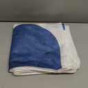 HIWX Blue Boho Pillow Covers 18x18, Navy Blue Boho Geometric Shapes Decorative Pillowcase Throw Pillow Cover Set of 4