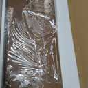 Heimlove 36 Inch Floating Shelves for Wall Walnut Shelves Set of 2,Wall Mounted Rustic Wood 8 Inch Deep Floating Shelf with Invisible Brackets for Bedroom Kitchen Living Room