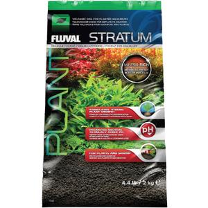 Fluval 12693 Plant and Shrimp Stratum for Freshwater Fish Tanks, 4.4 lbs.  Aquarium Substrate for Strong Plant Growth, Supports Neutral to Slightly Acidic pH