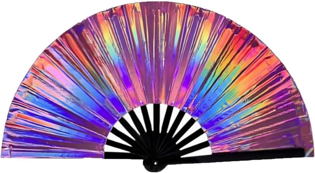 Foldable Andheld Kung Fu fan Prop wooden handicraft dance prop fan handmade gift performance ornament Outdoor decoration