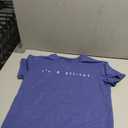 I'm A Delight Shirt Women Funny Graphic Print Tee Tops Sarcastic Saying Crewneck Short Sleeve Tops Casual Loose Tees Blue S