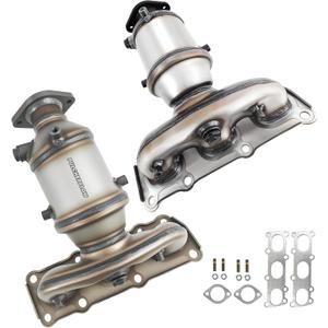 ConverterCompatible with 2013-2018 Hyundai Santa Fe 3.3L V6, 2014-2019 Kia Sorento 3.3L V6, 2020-2022 Kia Telluride 3.8L V6, AWD Only Catalytic Convertor (EPA Compliant)