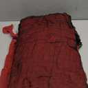 Medieval Hooded Cloak for Adult Renaissance Gothic Wizard Cape Halloween Cosplay Robe Costumes (Red)