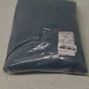 NICETOWN Blackout Curtain Panels for Bedroom, Smoky Blue, 2 Panels, W70 x L63-inch, Grey, Thermal Insulated Grommet Top Blackout Draperies and Drapes for Basement