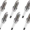 BDFHYK 6240 Iridium Spark Plugs Compatible with INFINITI for Nissan FX35 FX45 G35 I35 M35 M45 Q45 QX4 QX56 350Z Altima Armada Frontier Maxima Murano Quest TITAN Xterra PLFR5A-11 Set of 6