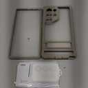 ESR for Samsung Galaxy S24 Ultra Armor Series Case, Full Body Protection Front Cover with Screen Protector and Extra Protective Front Frame, 3 Kickstand Modes, Military-Grade Protection, Clear Grey