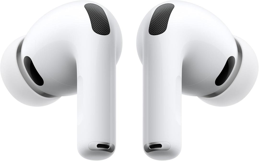 Apple AirPods Pro 3 Wireless Earbuds, Active Noise Cancellation, Live Translation, Heart Rate Sensing, Hearing Aid Feature, Bluetooth Headphones, Spatial Audio, High-Fidelity Sound, USB-C Charging