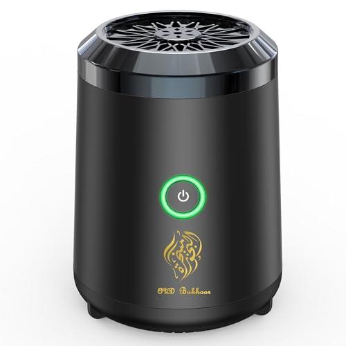 Portable USB Rechargeable Smart Electronic Incense Burner, Electric Incense Burner, Rechargeable Arab bakhoor Muslim Incense Holder for Car and Home