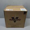 Vornado Pivot6 Whole Room Air Circulator Fan with 4 Speeds, Remote Control, Rotating Axis, Black