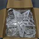 Brightown Pathway Lights Outdoor Christmas Decorations, 2 Set Total 20-Pack Large Waterproof Stake Decorative Light for Outside Sidewalk Yard Lawn Path Walkway Driveway Marker Stake, Warm White