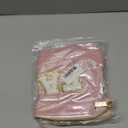 Hiroyuki Iridescent Makeup Bag, 14 inches Cosmetic Bag, Large Capacity Travel-Friendly Pouch (plain, pink)