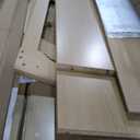 Modway Render Mid-Century Modern Low Profile 70 Inch Media Console TV Stand in Oak, 70"