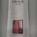 Crave for Galaxy S21 FE Case, Shockproof Protection Dual Layer for Samsung Galaxy S21 FE 5G (6.4 inch) - Berry