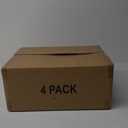 4 Tier Stackable Storage Bins with Lids, 28Qt Plastic Storage Containers with Magnetic Doors & Wheels, Convenient Storage Bins Closet Organizers, Household Organization for Home, Party, Office, Dorm (White)