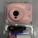 Kids Instant Print Camera, 3.0-inch HD Screen 32MP Photo Instant Digital Camera Christmas Birthday Gifts Toys for Children Girls Boys Age 3-12 - Pink