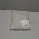 H.VERSAILTEX Linen Blackout Curtains 45 Inches Long 100% Absolutely Blackout Thermal Insulated Textured Linen Look Curtain Draperies Anti-Rust Grommet, Energy Saving with White Liner, 2 Panels, Sage