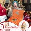 2 x 24 Days Fishing Lure Advent Calendar 2025 for Men & Teen Boys, 24 Unique Artificial Baits for Fresh/Saltwater | Christmas Countdown Gift for Anglers (Crankbaits, Poppers, Minnows, Jigs, Frog Lures)