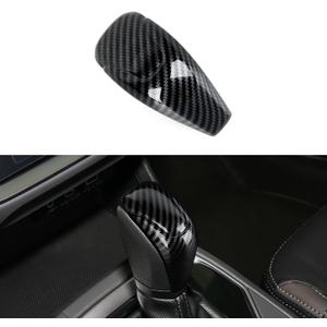 Youtaiche Car ABS Carbon Fiber Gear Shift Knob Trim Cover Sticker Decal Interior Accessories for Subaru Crosstrek & Impreza 2024 2025 / Forester 2025 (NOT for Forester Wilderness)