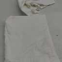 Linen Home 100% Cotton Percale Pillowcases Queen Size, Snow White, 2 Pieces of Pillow Case, Crisp and Cool Strong Bed Linen, 20 inches X 30 inches