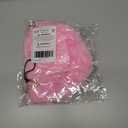 Faux Fur Evening Handbags Heart Shaped Clutches for Women Fluffy Shoulder Bags Metal Chain Strap (Pink)